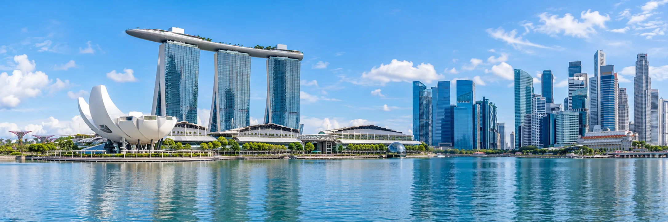 Singapore: illustrative Marina Bay waterfront
